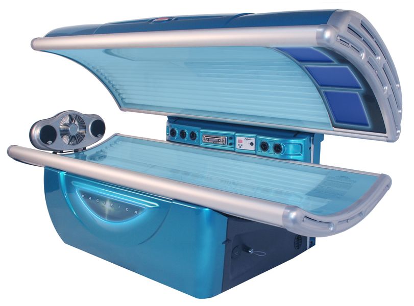Nice looking Level 3-12 minute beds that feature Accent Lighting, 38-160/100W Bronzing Lamps, 3 High Pressure Facials, Built in Stereo, Body Cooling, Spring Lift System.  Our price includes Freight and Installation to select States, ask if your State qualifies.  208-/240, 4 Wire (2-Hots, Neutral and Ground), Single Phase, 86" x L x 45" W
